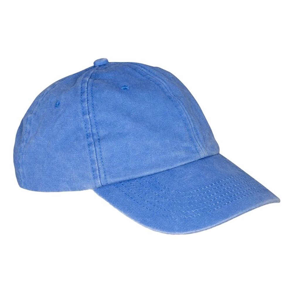 Result Headwear Core Cotton Baseball Cap / Vintage Royal Blue